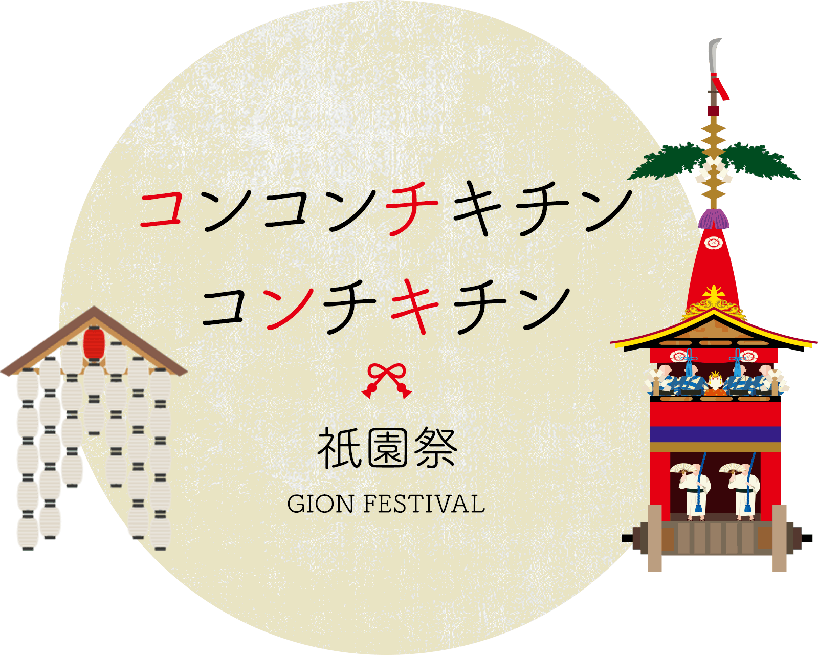 祇園祭「コンコンチキチンコンチキチン」